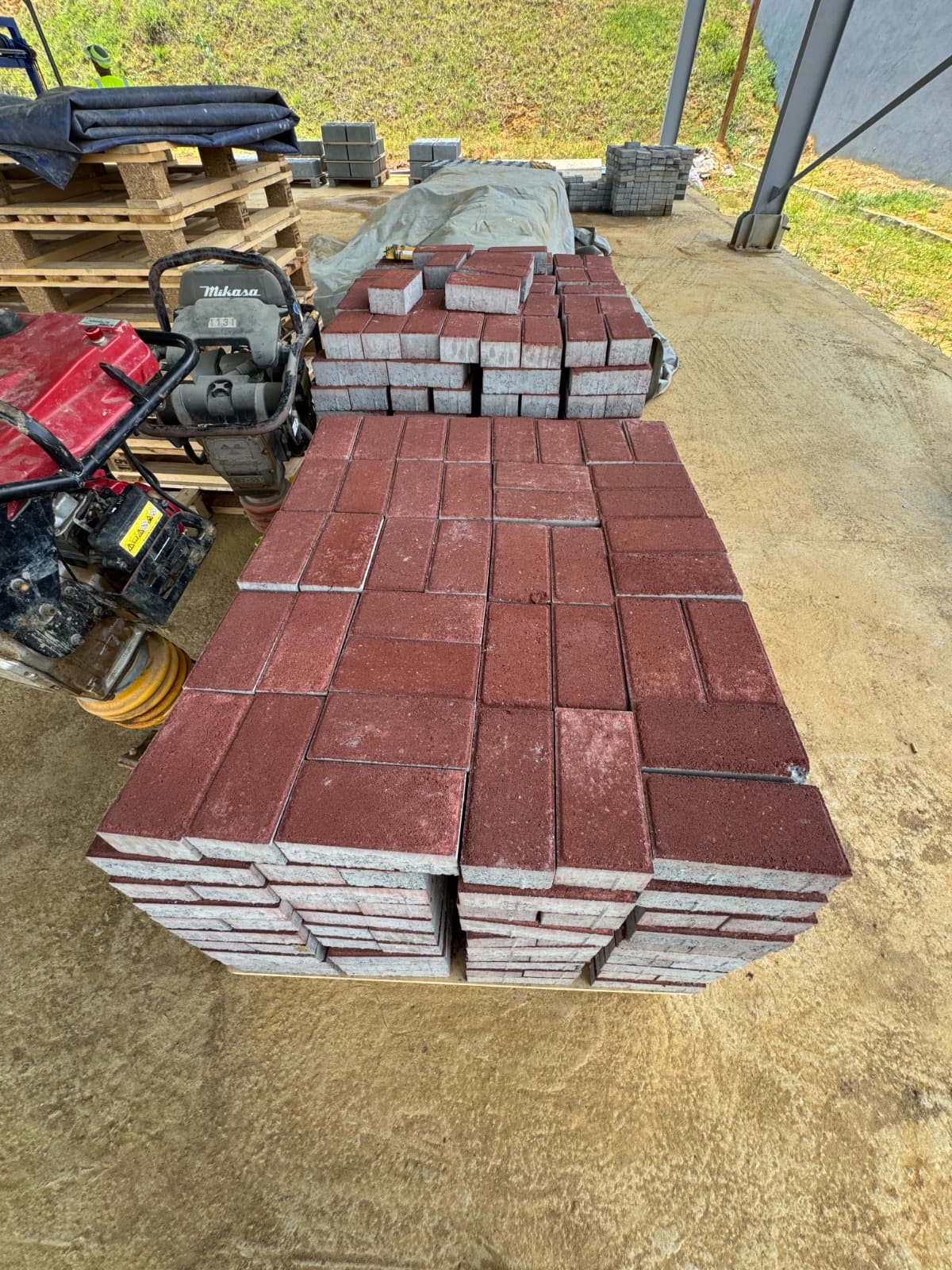 Pavé hydraulique